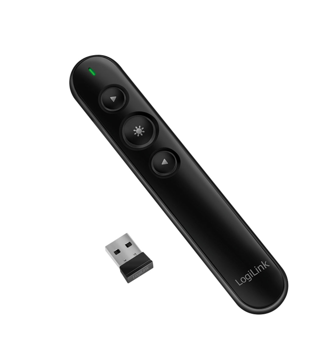 LOGILINK WIRELESS PRESENTER WITH LASER POINTER ID0190