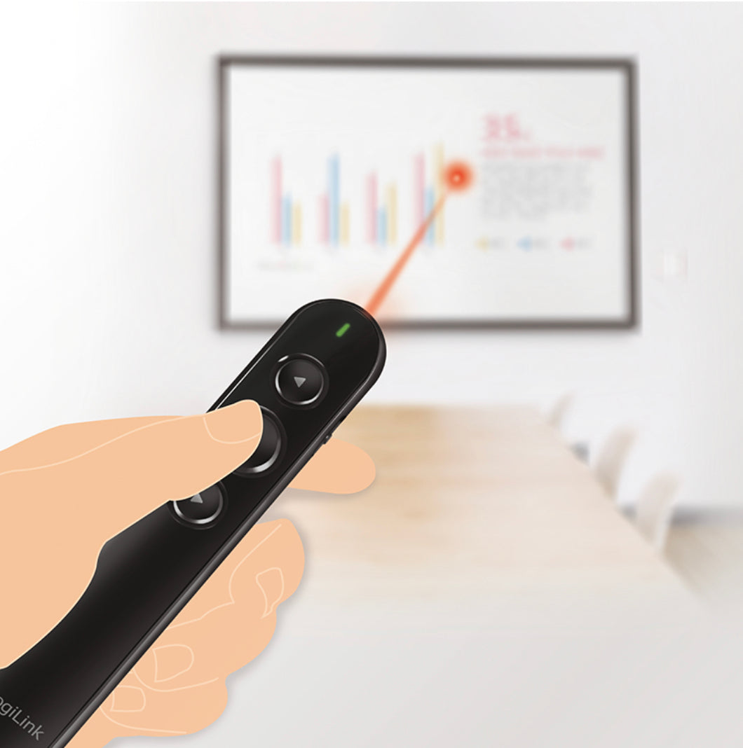 LOGILINK WIRELESS PRESENTER WITH LASER POINTER ID0190