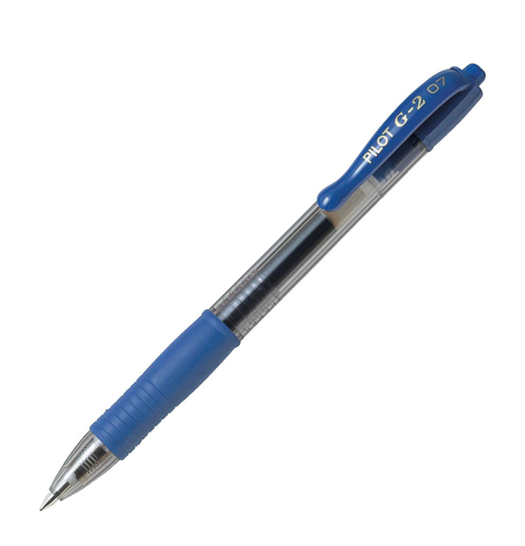 PILOT PEN G2 07 GEL BLUE/BLACK/RED BL-G2-7-L