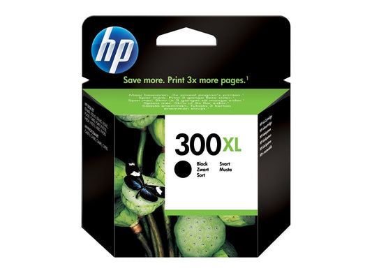 HP Ink Cartridge CC641EE, 300XL, Black