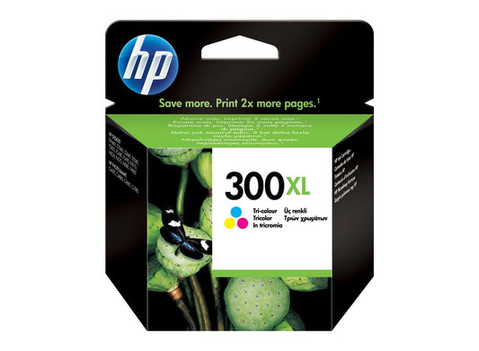 HP Ink Cartridge CC644EE, 300XL, Tri-Colour