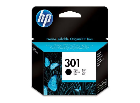 HP Ink Cartridge CH561EE ,301, Black