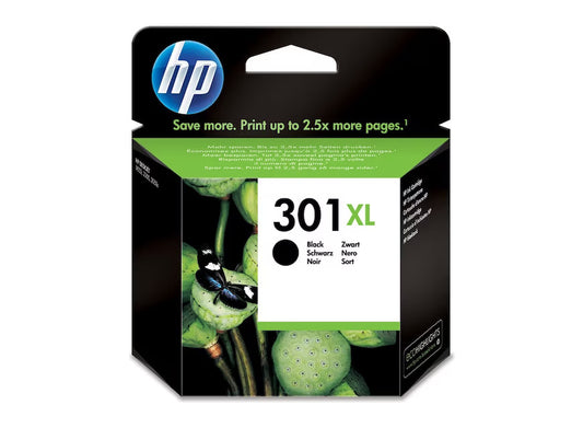 HP Ink Cartridge CH563EE ,301XL, Black