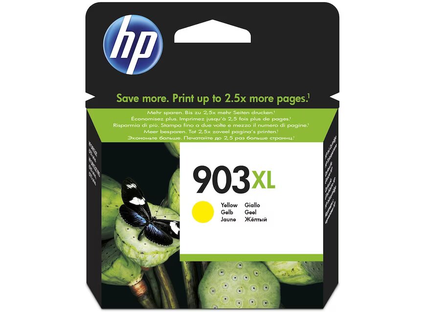 HP Ink Cartridge, T6M11AE ,903XL, Yellow