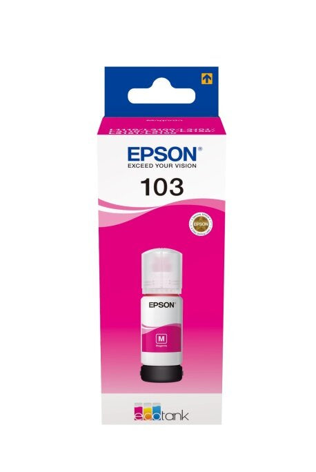 EPSON ECOTANK 103 INK BOTTLE 65ML MAGENTA