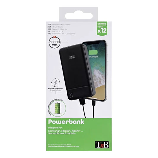 TNB Powerbank 30 000 mAh 10W USB 2
