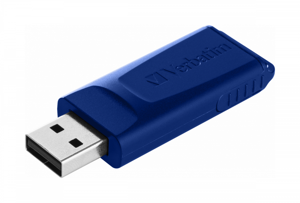 VERBATIM SLIDER USB 2.0 (ΚΟΚΚΙΝΟ/ΜΠΛΕ/ΠΡΑΣΙΝΟ)