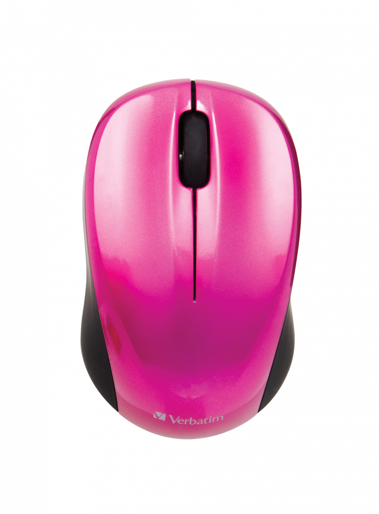 VERBATIM MOUSE GO NANO WIRELESS HOT PINK