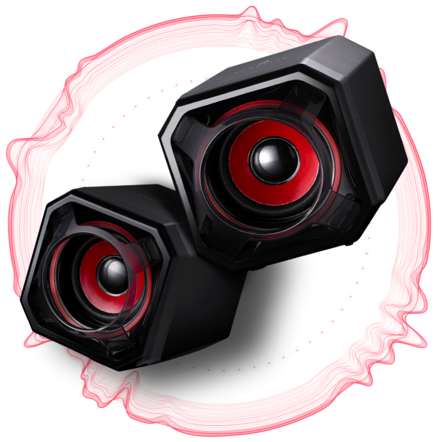 GATOR EYE GAMING SPEAKERS