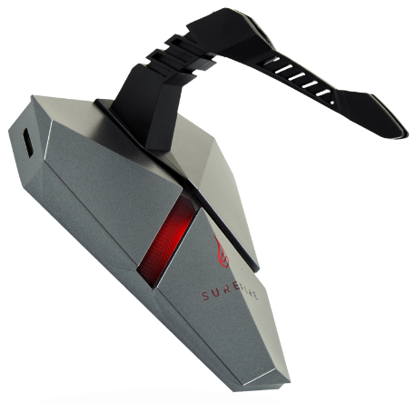 SURFIRE AXIS MOUSE BUNGEE & MULTIPORT HUB BY VERBATIM