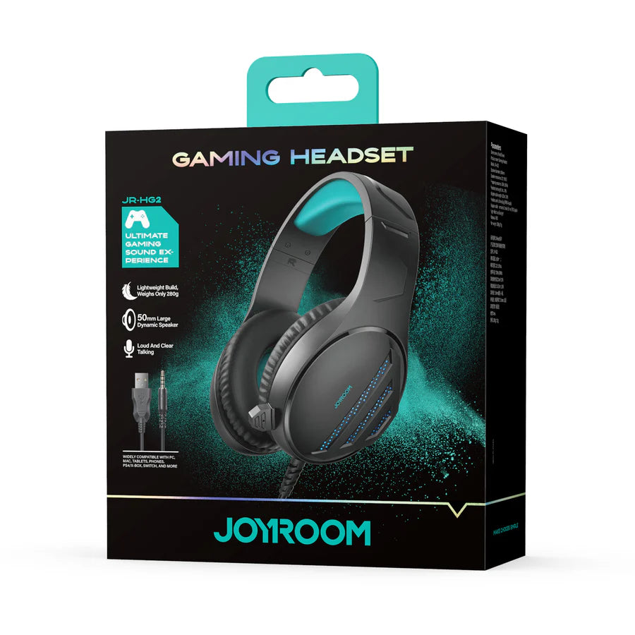 JOYROOM JR-HG2 Gaming Headset-Black