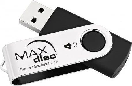 MAX DISC USB FLASH DRIVE 4 GB