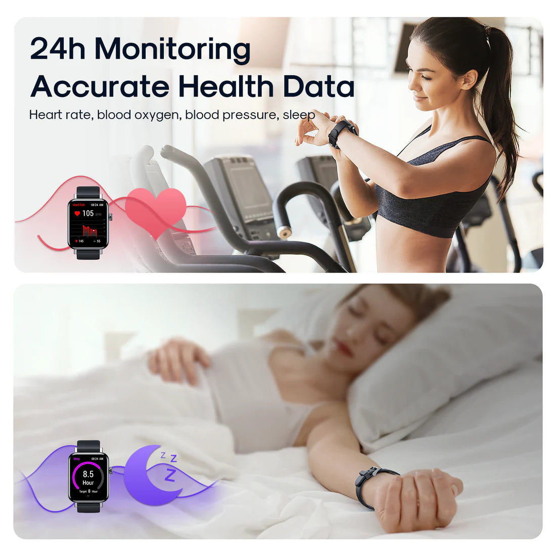 JOYROOM JR-FT5 Fit-Life Series Smart Watch (Answer/Make Call) Black