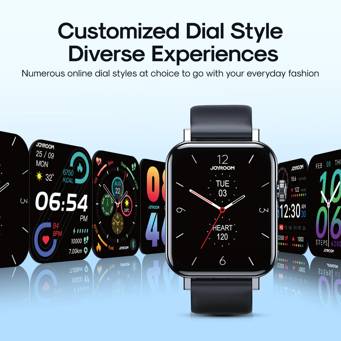 JOYROOM JR-FT5 Fit-Life Series Smart Watch (Answer/Make Call) Black