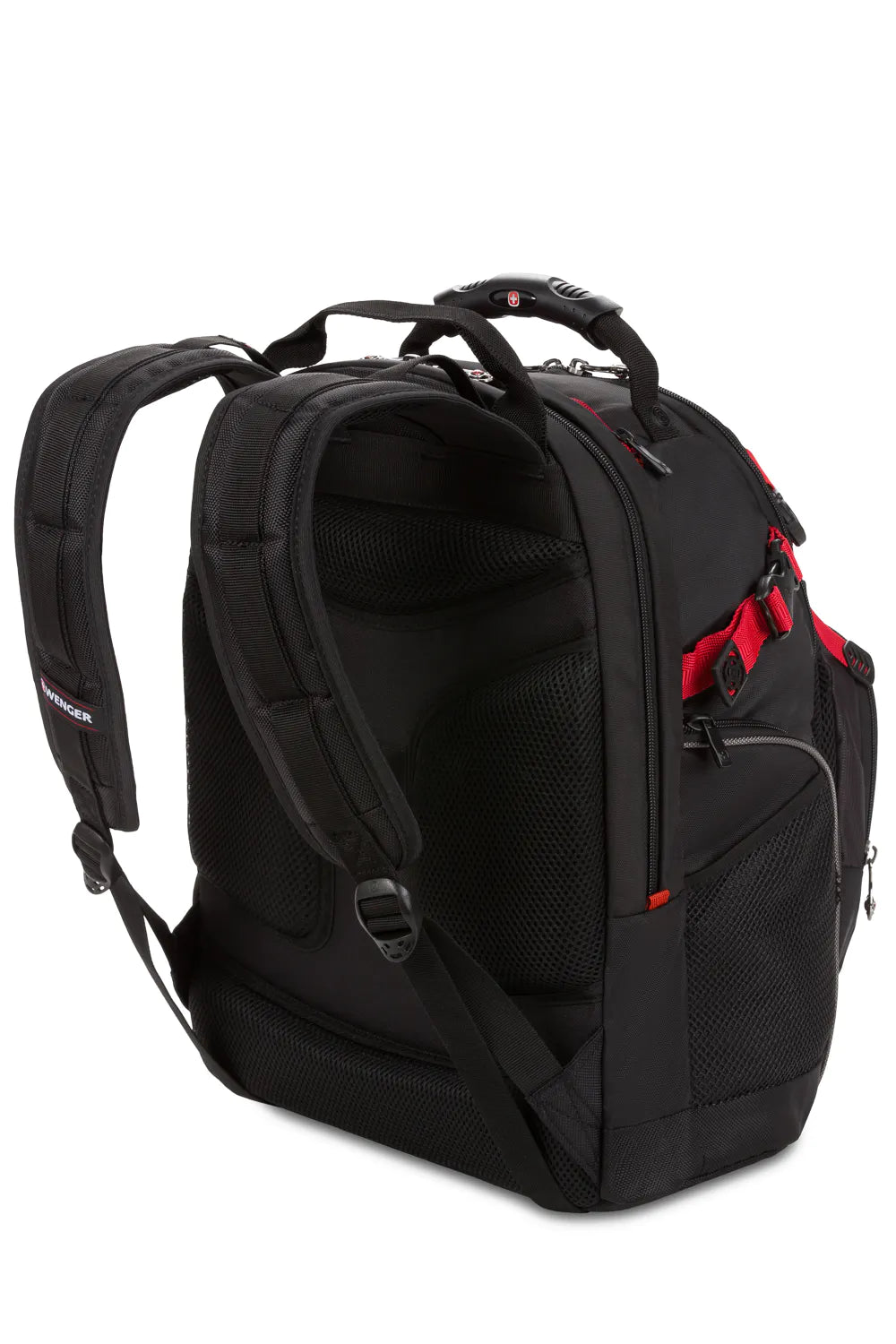WENGER Maxxum 16 inch Laptop Backpack - Black/Red