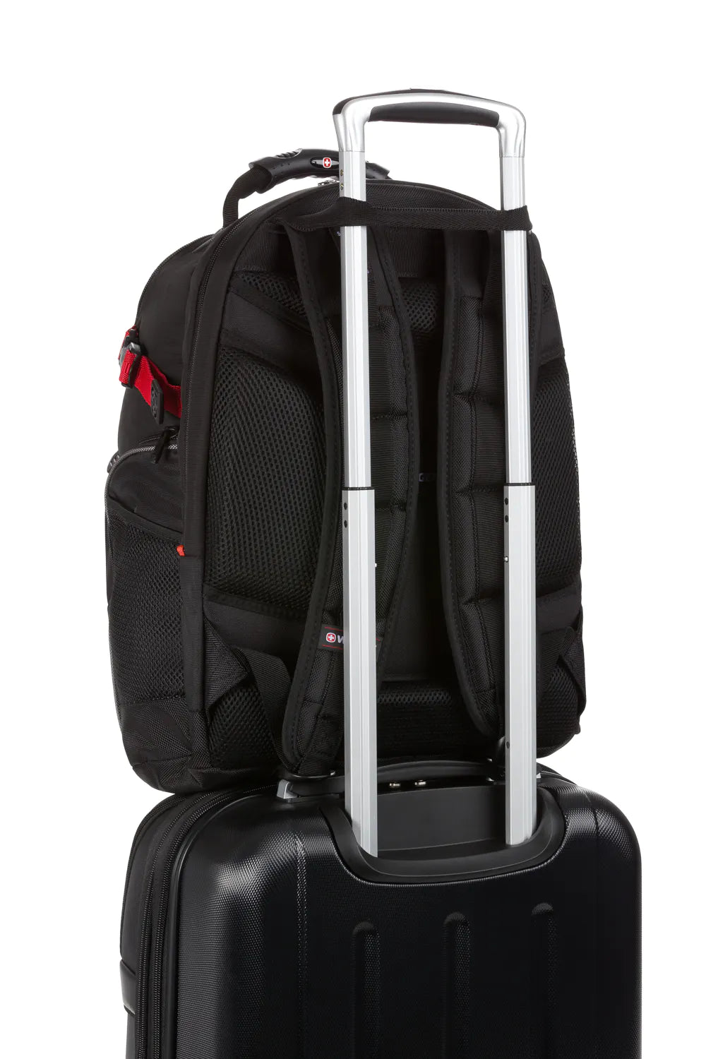 WENGER Maxxum 16 inch Laptop Backpack - Black/Red