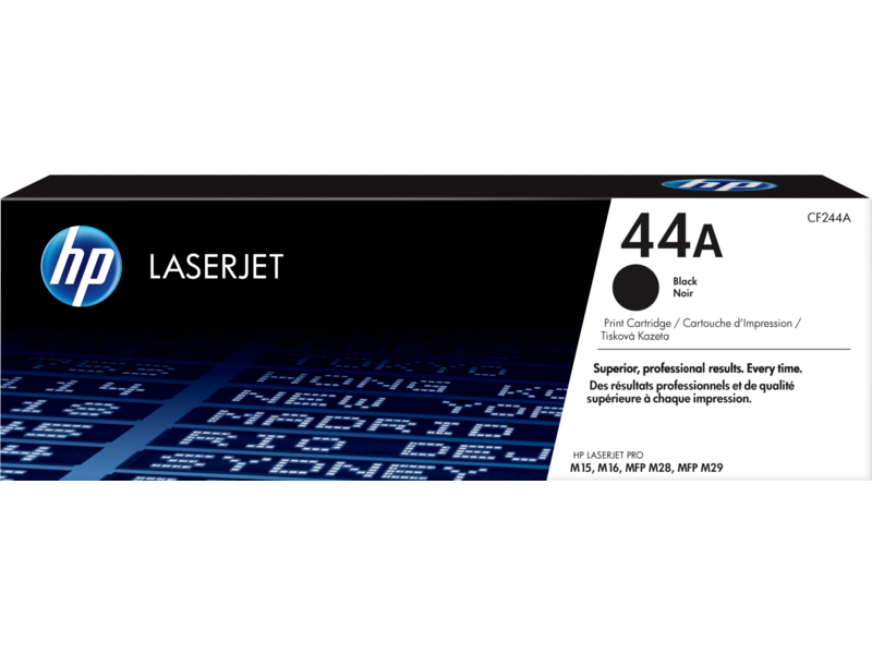 Αυθεντική κασέτα γραφίτη HP 44A μαύρου LaserJet CF244A
