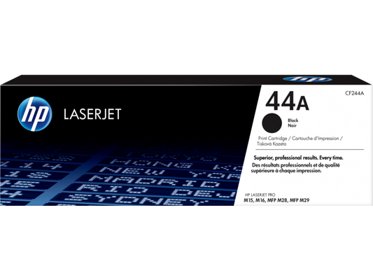HP 44A Black Original LaserJet Toner Cartridge CF244A