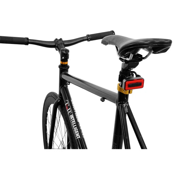 TNB Pack of front and rear rechargeable LED lights for bike