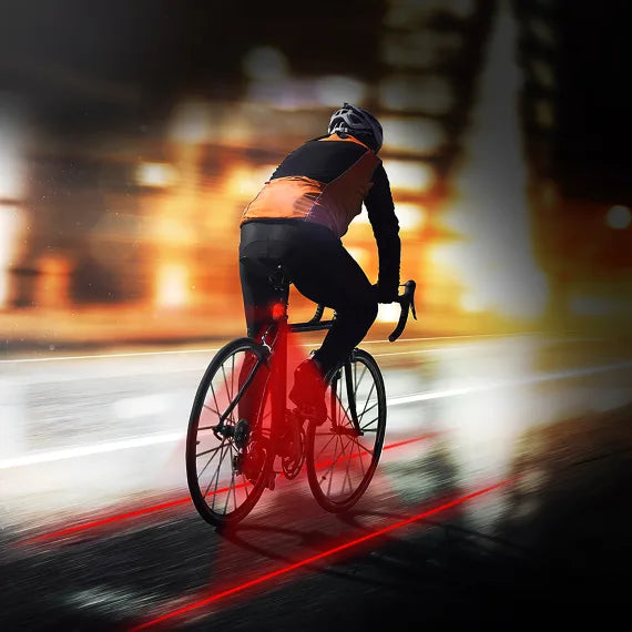 TNB Rear LED and laser light for bike