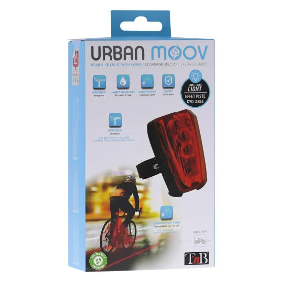 TNB Rear LED and laser light for bike
