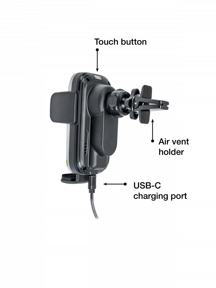 Verbatim Pro Qi Fast Wireless Car Charger FWC-03