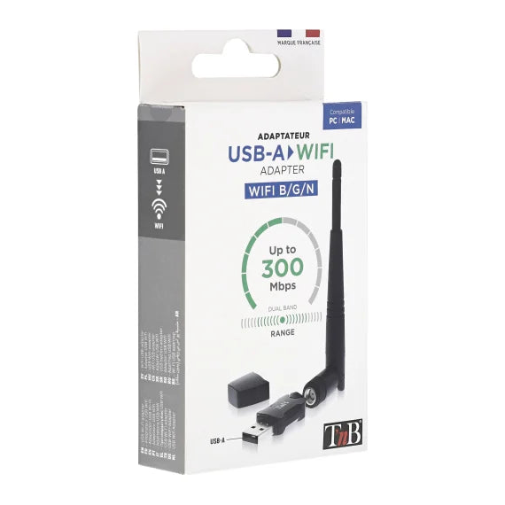 TNB 300 Mbps Wi-Fi dongle with detachable antenna