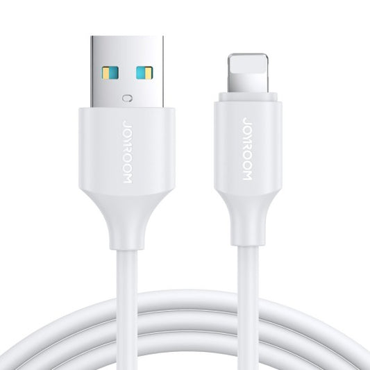 JOYROOM S-UL012A9 2.4A USB-A to Lightning Fast Charging Data Cable 1m-White