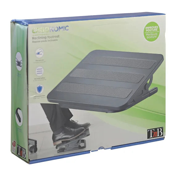 TNB Tiltable metal footrest