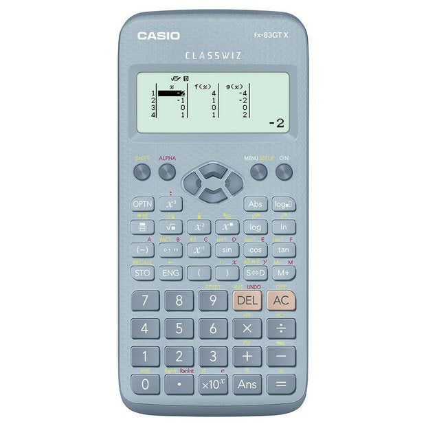 CASIO SCIENTIFIC CALCULATOR FX-83GTX BLUE