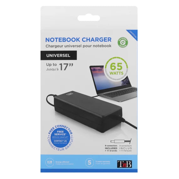 TNB NOTEBOOK CHARGER 65W / 19V