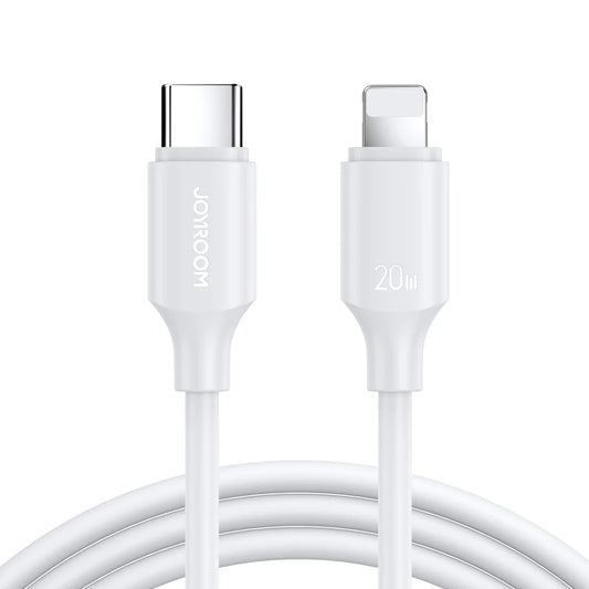 JOYROOM S-CL020A9 20W Type-C to Lightning Fast Charging Data Cable 1m-White