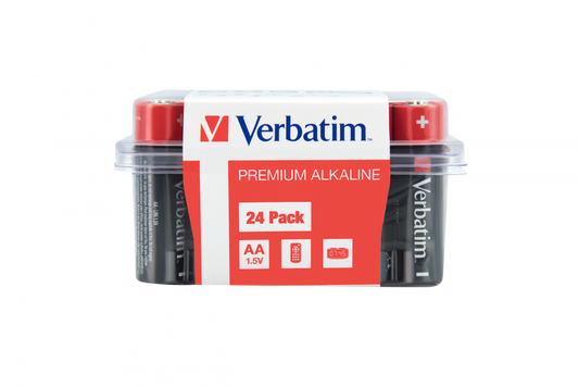 Verbatim Premium Alkaline AA (24 PACK)