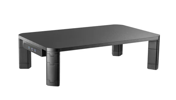 TNB Monitor riser with adjustable height and USB 3.0 hub