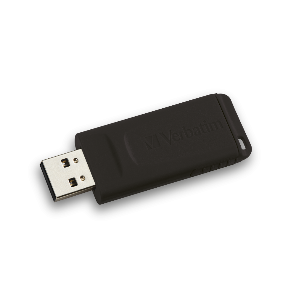 VERBATIM USB 16GB  BLACK SLIDER