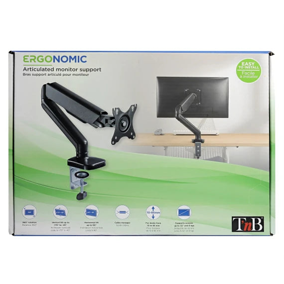 TNB Single monitor articulated arm