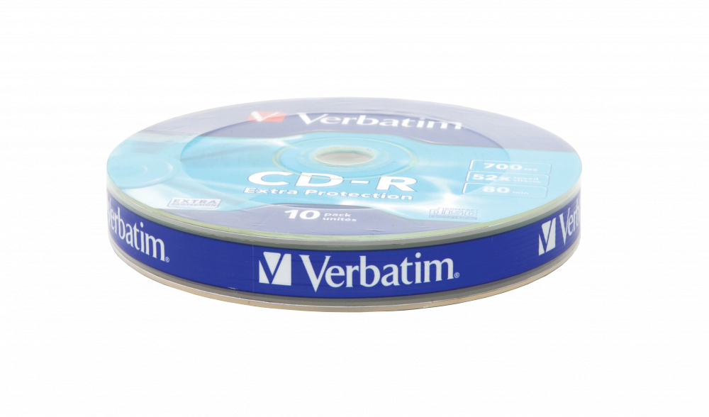 VERBATIM CD-R 52X-SP10 EXTRA PROTECTION-700MB
