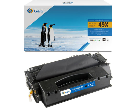 G&G Replacement Toner Cartridges for Hp Q5949X