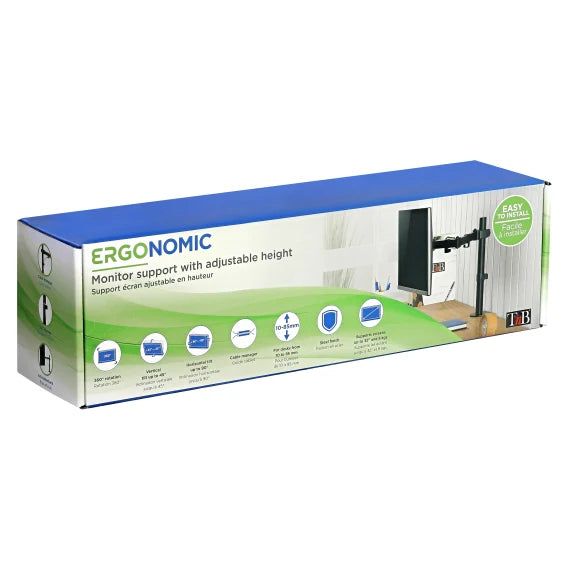 TNB Simple monitor support with adjustable height