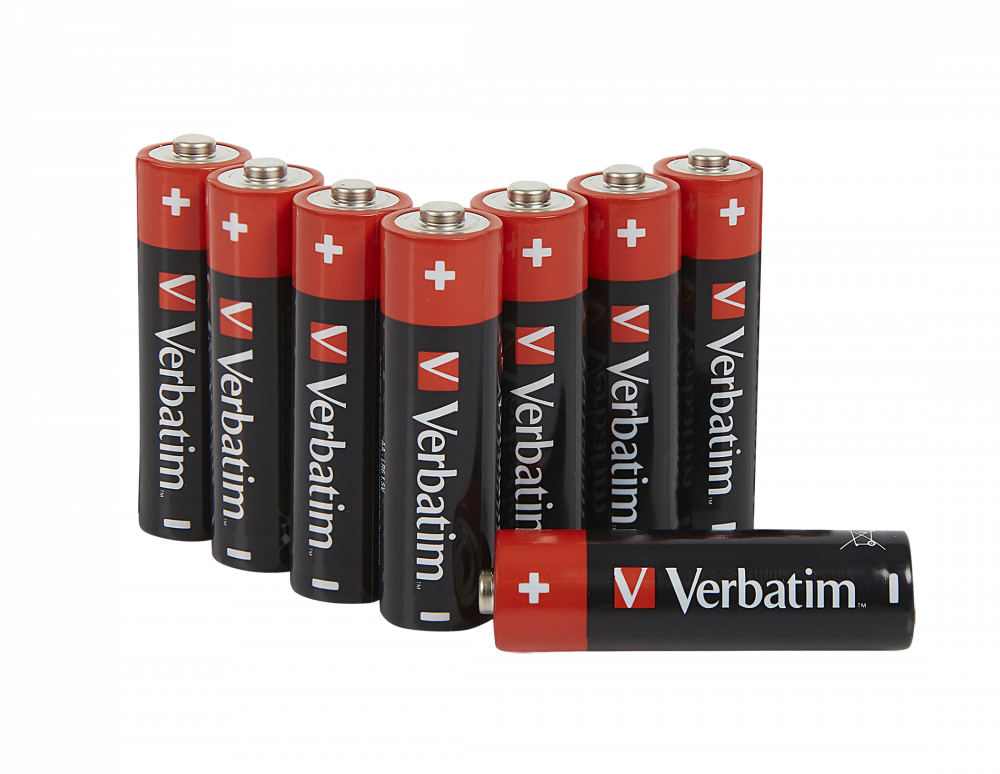 Verbatim Premium Alkaline AA (8 PACK)