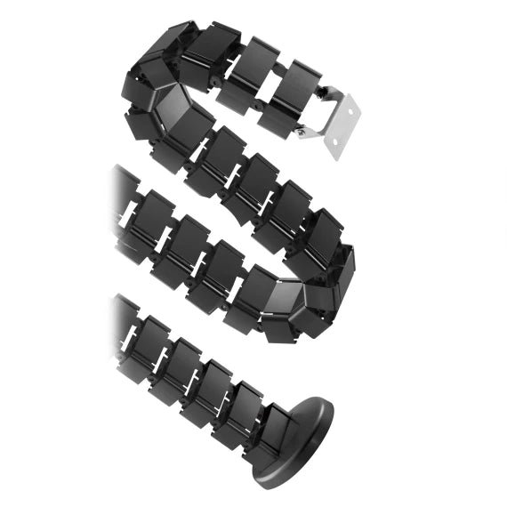 TNB Articulated cable manager with metallic base