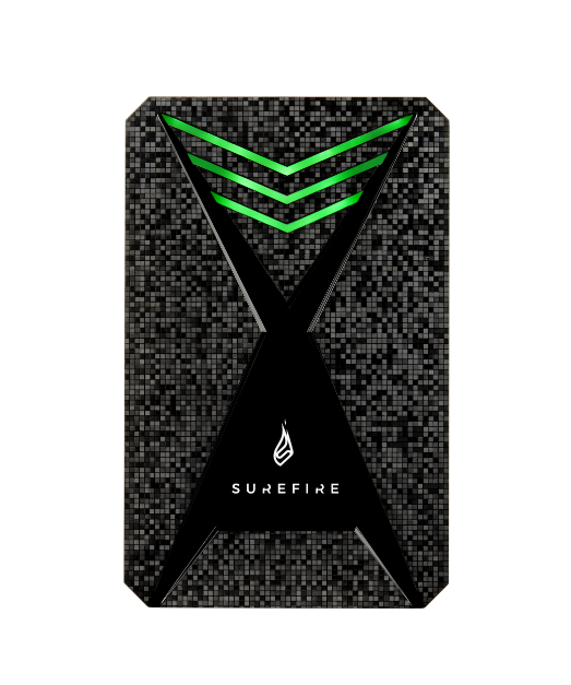 HDD USB 3.0 1TB 2,5''(15mm)GX3 GAMING 3.2GEN BK/GRLINE SUREFIRE