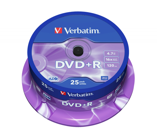 VERBATIM DVD+R 16X SP-25 16X