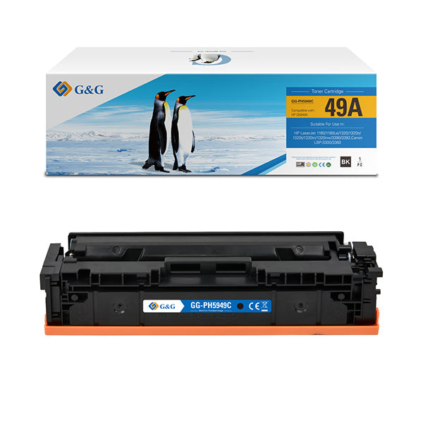 G&G Replacement Toner Cartridges for Hp Q5949A