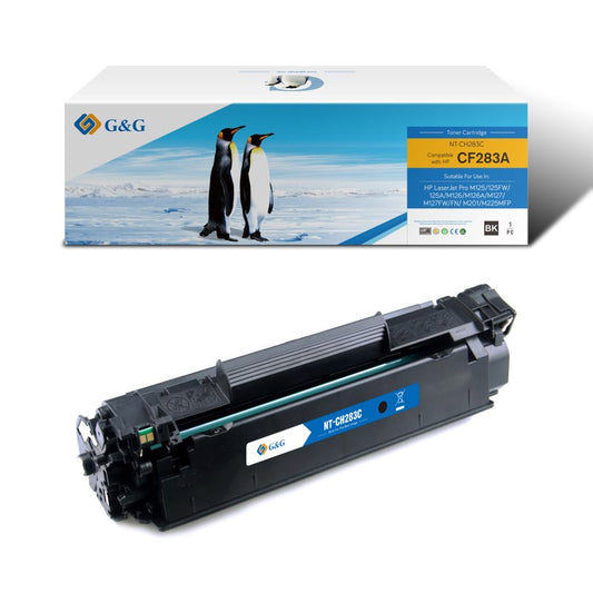 G&G Replacement Toner Cartridges for Hp CF283A