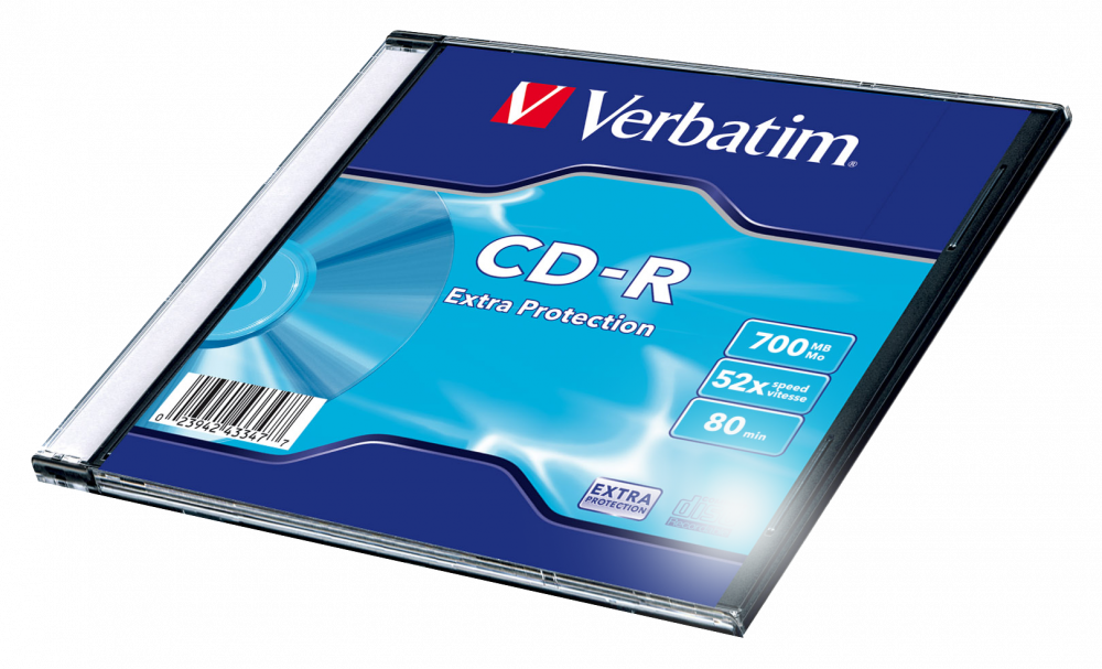 VERBATIM CD-R 52X-SLIM-SINGLE-EXTRA ΠΡΟΣΤΑΣΙΑ
