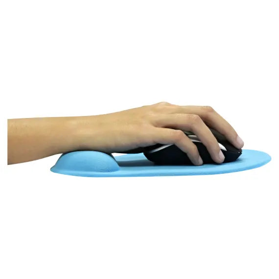 TNB Ergonomic mouse pad with wrist-rest Light Blue
