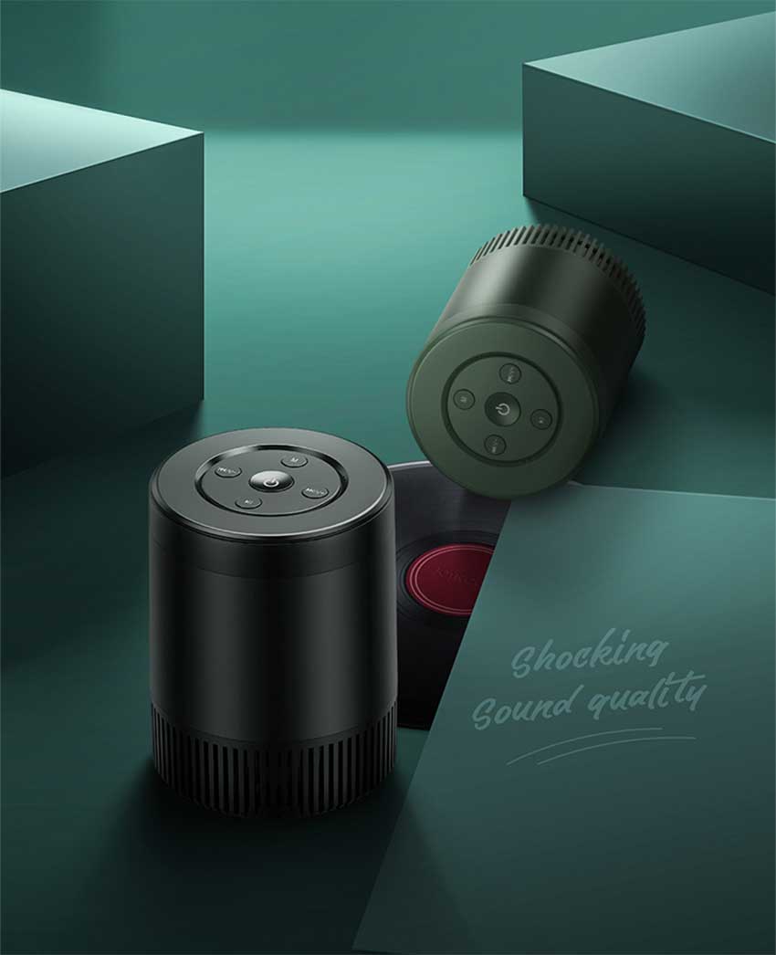 JOYROOM TWS BLUETOOTH SPEAKER STEREO HEAVY BASS SOUND EFFECT JR-M09