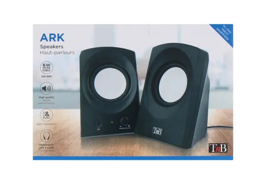 TNB 2.0 speakers ARK white