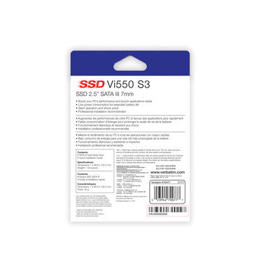 SSD INTERNAL Vi550 S3 1TB  2.5'' SATA III 7mm VERBATIM